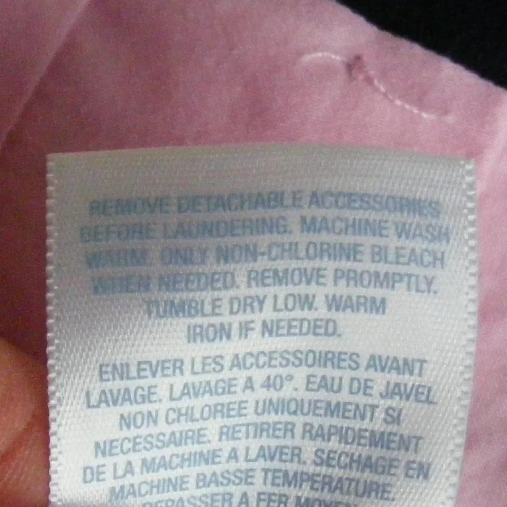 RALPH LAUREN Dress, 3M, Navy & Pink, Sleeveless, Taffeta, back buttons - Picture 6 of 7